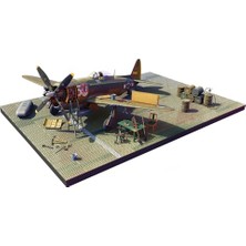 Marmara Avm Kit 48018 Thunder Bolt P-47D Bubbletop Wıth Base | Aksesuarlar. Büyük Set