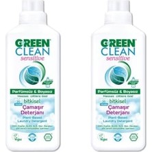 Marmara Avm Green Clean Sensitive Bitkisel Çamaşır Deterjanı 1000 ml X2 Adet