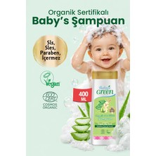 Baby's Green Yenidoğan Organik Bebek Saç ve Vücut Nemlendiricili Şampuan