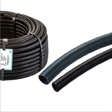 Agra Pg-9 Polyamid (Pa6) Spiral Boru | Siyah – 25'li Paket