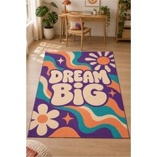 Rugs Modern Halı Dora Retro Çiçek Dalga Desenli Çok Renkli Ince Dokuma Taban Salon Halısı OZL212