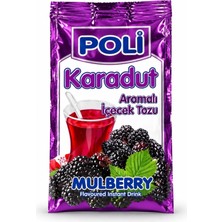 Poli Toz Içecek Poli Karadut Aromalı Sıcak Içecek Tozu 300 gr – Pratik ve Lezzetli Toz Içecek