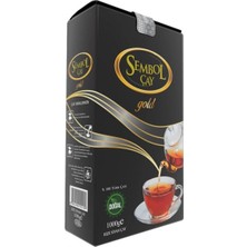 Sembol Gold Siyah Çay 1 kg & 1000 Gram 1 Adet – Özel Harman, Yoğun Aroma ve Geleneksel Lezzet, Ekonomik Büyük Boy Çay Paketi