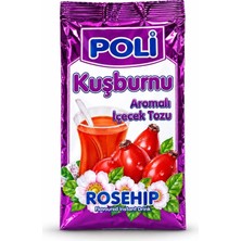 Poli Toz Içecek Poli Kuşburnu Aromalı Sıcak Içecek Tozu 300 gr – Pratik ve Lezzetli Toz Içecek