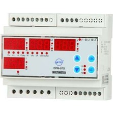 Entes EPM-07S-DIN Şebeke Analizörleri (CT25 Uyumlu)