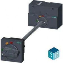 Siemens 3VA9257-0FK21 3VA1 250A Uzatma Kolu Sıemens