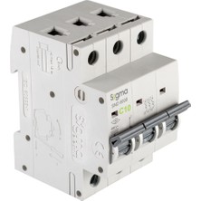 Sigma Elektrik 6SM310C 3X10A 6ka C Tipi W Otomat – 2'li Paket