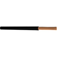 Prysmian 3x1,5mm Ttr Kablo H05VV-F | Siyah - Prysmıan – 10'lu Paket