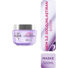 L'oréal Paris Elseve Hydra [Hyaluronic] 72 Saat Nem ile Dolgunlaştıran Maske 300 ml