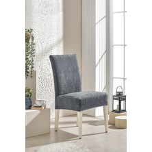 Loselya Ultra Soft Yumuşak Esnek Sandalye Kılıfı - Yüksek Sırtlı Sandalye Uyumlu - Tam Koruma