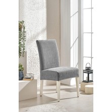 Loselya Ultra Soft Yumuşak Esnek Sandalye Kılıfı - Yüksek Sırtlı Sandalye Uyumlu - Tam Koruma