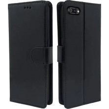 Veraura Lifestyle Realme C2 Trend S Plus Kapaklı Kılıf - Siyah