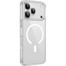 Veraura Lifestyle Apple iPhone 18 Pro/17 Pro Pc Real Magsafe Kapak - Şeffaf