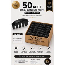 Midex VS-100BK-50X Siyah Keman Susturucusu 50'li Avantajlı Paket - Tüm Kemanlara Uygun