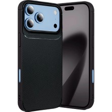 Veraura Lifestyle Apple iPhone 18 Pro Max Auto Focus Karbon Kapak - Siyah
