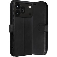 Veraura Lifestyle Huawei Honor 600 Pro Trend S Plus Kapaklı Kılıf - Siyah