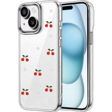 Veraura Lifestyle Apple iPhone 15 Fiyonk Desenli Kapak - Desen 9