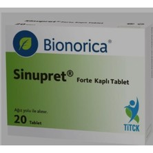 Bionorica Sinupret 20 Tablet