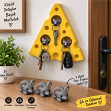 Maison Luré 3’lü Fare Figürlü Anahtarlık Askılığı Askılık