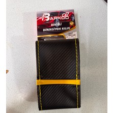 Carbon Sarı Yüzüklü Dikme Direksiyon Kılıfı