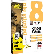 Yargı Yayınevi 8.Sınıf LGS Din Kültürü ve Ahlak Bilgisi Yıl Boyu Soru Bank