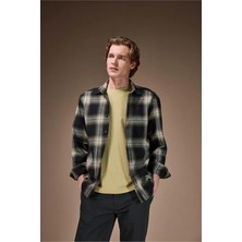 DeFacto %100 Pamuk Regular Fit Flanel Gömlek F9043AX26SP