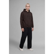 DeFacto Regular Fit Kapüşonlu İçi Yumuşak Tüylü Kanguru Cepli Basic Sweatshirt X8283AZ26AU