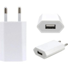 Cepsuar Iphone Uyumlu 5W Güç Adaptörü Şarj Başlığı Beyaz