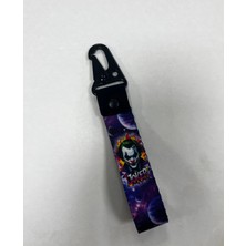 Şimika Siyah Joker Kumaş Anahtarlık