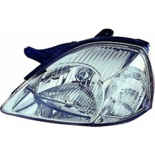 Depo Kia Rio 2003-2006 Far Motorlu Beyaz Sağ (Oem NO:92102FD011)