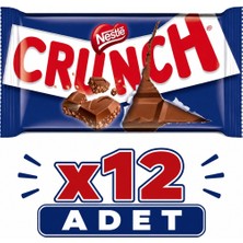 Nestle Crunch Tablet Çikolata 70 G X12 Adet
