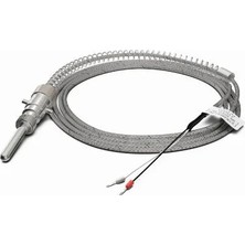 Isiso J Tipi Ø6mm 30MM 3mt Bayonet Tip Termokupl – 2'li Paket