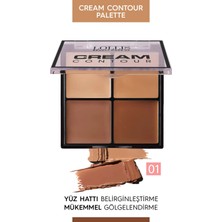 Lollis Krem Kontür Paleti 4 Renk, Cream Contour Palette 4 Color-01