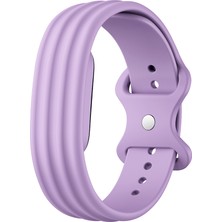 Maks Technology Google Fitbit Air Kordon Sportif Çizgili Ayarlanabilir Premium Silikon Maks Kayış