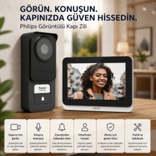 Philips Phılıps Görüntülü Kapı Interkomu "rfıd Rozetle Anahtarsız Giriş"