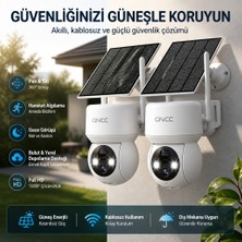 Gncc Solar Dış Mekân Güvenlik Kamerası "tek Açıya Mahkûm Olmayan Güvenlik"