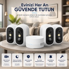 Eufy Security Dış Mekân Kamera Seti "delmeden Kurun, Alanınızı Izleyin"