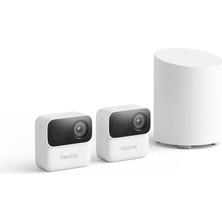 Reolink Home Hub Mini With 2x Argus Magicam Bataryalı Güvenlik Kamera Seti "her Hareketi Değil, Insanları Ayırsın"