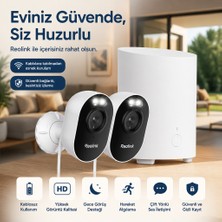Reolink Dış Mekân Kamera Seti "geceyi Renkli Görün"