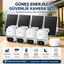 Eufy Solar Dış Mekân Kamera Seti "geceyi Renkli Ayrıntılarla Izleyin"