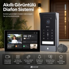 Ezviz Ezvız Görüntülü Diafon "4k Görüntüyle Kapıdaki Detayı Yakından Görün"