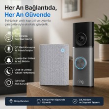 Ring Kablolu Görüntülü Kapı Zili "radar Tabanlı Algılamayla Daha Isabetli Bildirimler"
