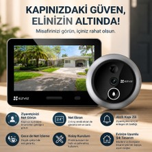 Ezviz Ezvız Dijital Kapı Görüntüleyici "yaklaşanı Seçerek Telefonunuza Bildirsin"