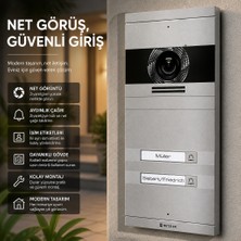 Metzler Video Kapı Interkom Sistemi "ziyaretçileri Akıllı Telefonunuzdan Takip Edin"