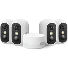 Eufy Security Eufycam C35 4'lü Dış Mekân Kamera Seti "geceyi Renkli Görün"