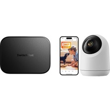 Switchbot Aı Hub + Pan/tilt Cam 2k Kamera Seti "görüntüleri Evinizde Yerel Olarak Saklayın"