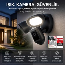 Ring Floodlight Kamera "hareketi Kaydederken Alanı Da Aydınlatın"