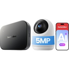 Switchbot W8002100 Aı Hub Kamera Seti "kamera Olaylarını Evde Saklayın"