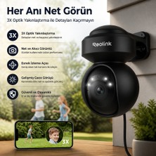 Reolink Dış Mekân Ptz Wi-Fi Kamera "hareket Alan Değiştirse De Takibi Bırakmasın"