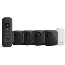Blink Outdoor 2k+ Kamera ve Video Doorbell Paketi "kapınızı ve Dış Alanı 2k Netlikle Izleyin"